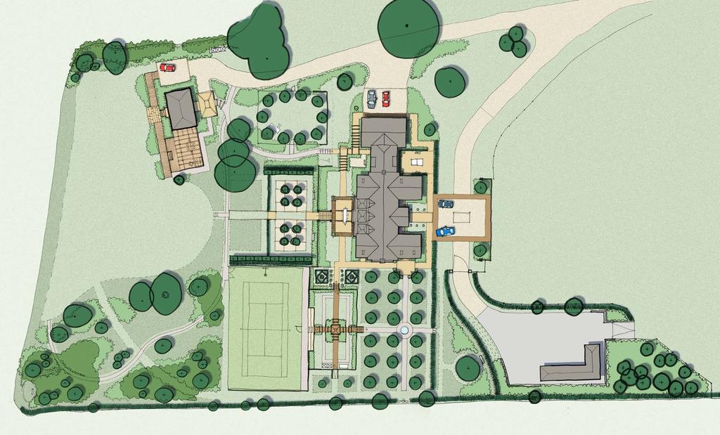 The current proposal seeks to develop a new country house on land outside Brixworth, reflecting section 55 of the NPPF.