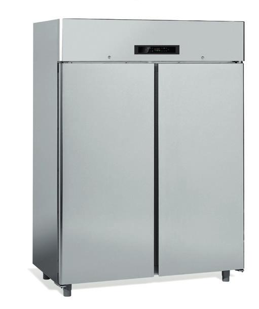 REFRIGERATED CABINETS Series RC - Capacity 1400 litres AISI 304 stainless steel internal and external structure, with external satin finish Insulation thickness of 75 mm with high density