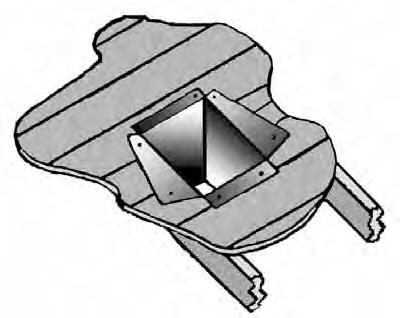 Initial Installation QUALIFIED INSTALLERS ONLY 5. Using tin snips, cut the Support Box from the top corners down to the roof line, and fold the resulting flaps over the roof sheathing (Figure 36).