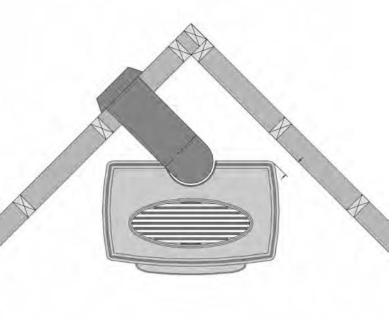 Figure 36: Cathedral Ceiling Support Box Installation. Corner Installations: Do not interfere with the structural integrity of the walls.