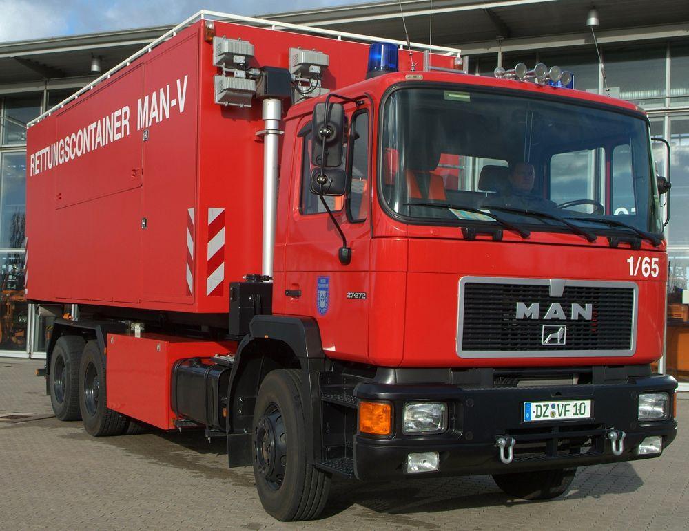 monitoring of operation area Management system "Sachsen" Power: 95 kw VW MTW Lead vehicle Mercedes Benz Sprinter Transport for part-time fire service to operation area Loading: 4
