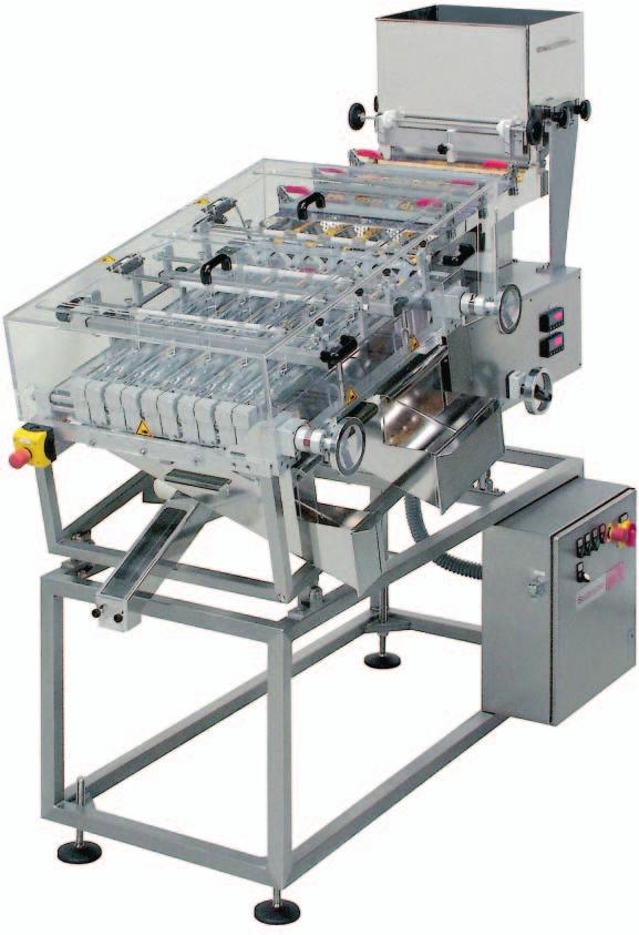 Automatic sorting of plain and coated tablets, soft gelatine capsules and hard candy Plain and coated tablets are sorted fully automatically for thickness on sorting machines type Seidenader DS.