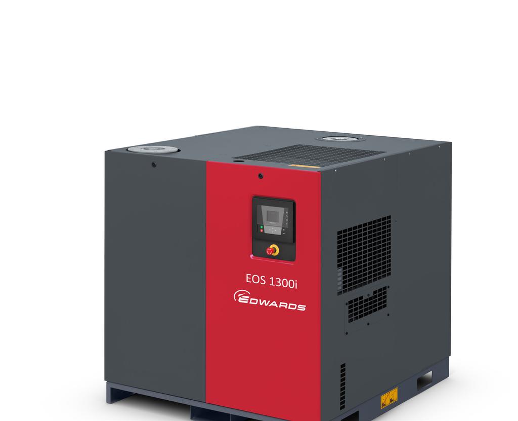 INNOVATION AND INTELLIGENCE Edwards EOSi range is a new generation range of quiet, oil-sealed rotary screw vacuum pumps With Variable Speed Drive (VSD) technology and intelligent control, the EOSi