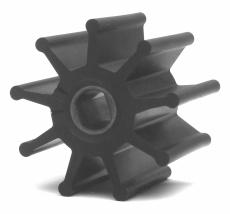 EPDM Impellers Flexible Impeller Pump Accessories This new impeller compound allows the extension of flexible impeller pump applications to 185 F.
