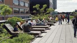 Park "High Line" is located in Manhattan
