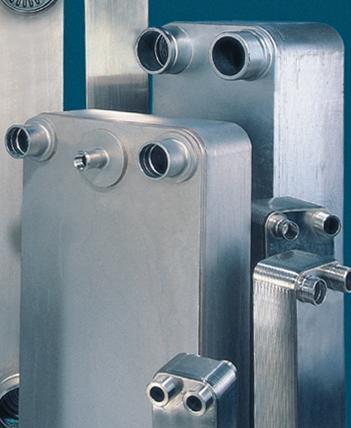 Brazed-Plate Evaporator Note: Brazed-plate heat exchangers are also used as condensers Return