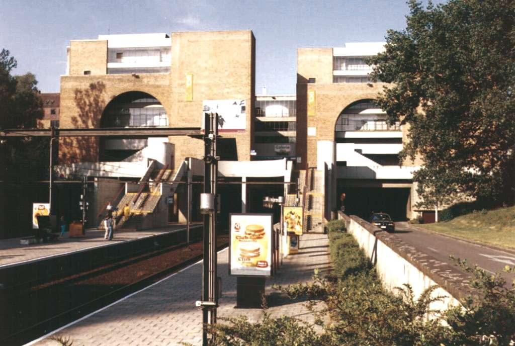 The new station (1976).
