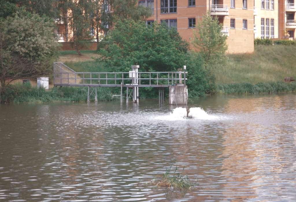 A pre-monitoring of entering water and oxygen