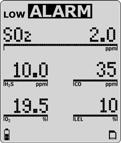Resetting Gas Alarm Setpoints Standard factory alarm setpoints vary by region. O 2 N/A N/A 19.