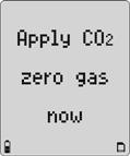 Or Press A No to bypass the CO 2 zero and proceed to Auto Span.