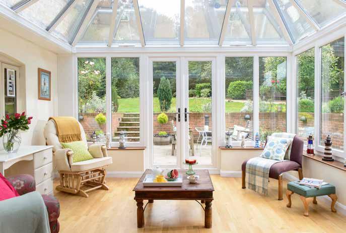 Conservatories offer space that can be adapted to meet changing needs. From a place to relax to a place to entertain, think versatility and flexibility.