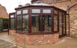 They can build conservatories that go around corners, are hexagonal in shape, in fact pretty much anything you can think of (within reason). Made for your home.