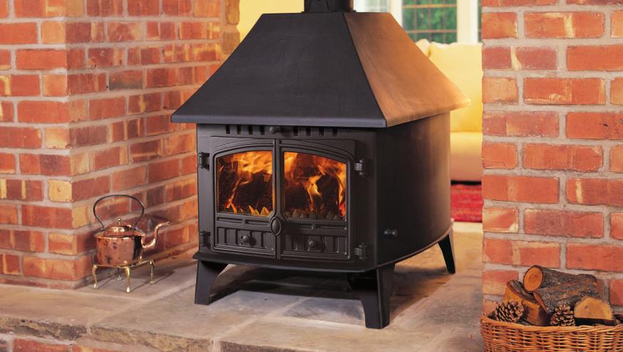 Double Herald14 Sided HEATING SOLUTIONS Bring life into your open plan living. The Herald 14 double sided radiates heat 360º to warm the biggest rooms and creates a stunning focal point.