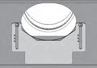 QUALIFIED Co-axial Venting Restrictor The restrictor is located in the roof of the firebox hidden above the top liner panel. Adjust the restrictor before installation of the top liner panel.