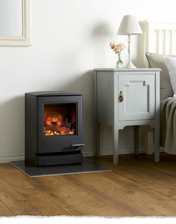 CL3 Electric Stove A wonderful solution for areas that require additional warmth during the colder weather, the smooth, curved lines of the CL3 Electric stove can be enjoyed in all rooms