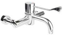 lever tap SCBW111 HBN approved thermostatic wall mounted lever tap WRAS
