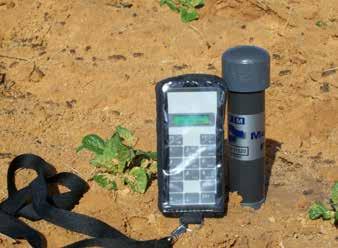 When the soil settles and the structure changes after installation, sensor readings will be influenced and it may be necessary to adjust the Full and Refill lines on graphs to ensure that accurate