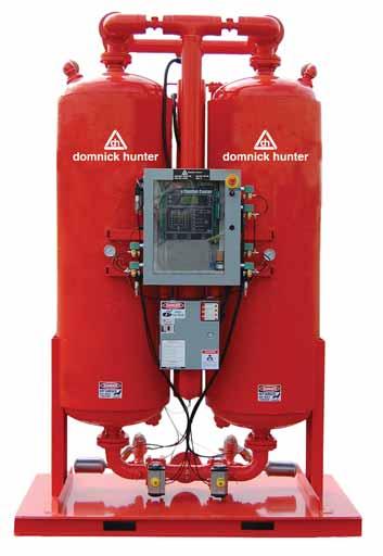 DHA Series Externally Heated & DBA Series Blower Purge Adsorption Dryers aerospace climate control electromechanical