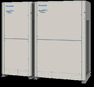 NEW ECOi EX Series ME 2 SERIES ECOi EX 2-WAY VRF HEAT PUMP The New Panasonic ECOi EX VRF system, redesigned with new inverter compressor combination operations.