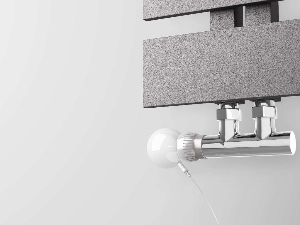 INNOVATIVE APPROACH TO SUPPLYING POWER The FIBARO Thermostatic Heads possess their own batteries charged using a USB port.