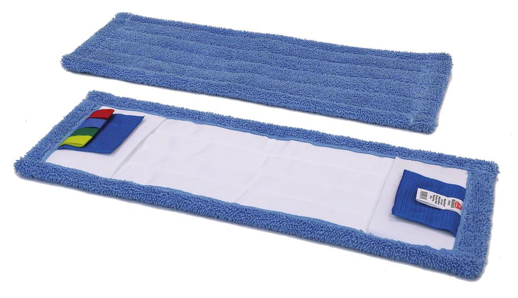 swivels 360 degrees 15-1/2" long x 8-1/2" wide head Save more and waste less with this removable mop pad that can be laundered up to 500 times 2525-4