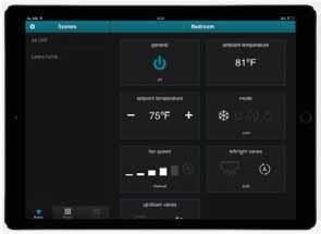 Home App Control your air conditioning with the smart Internet Control device via smartphones, tablet and PC and via the internet.