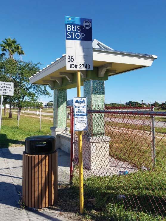 Specific Work Experience 5 FDOT District 4 General Assigned Contact; Broward County Transportation/Service and Capital Planning; ADA Improvements & Shelter Installations at Bus Stops: ADA upgrades to