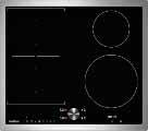 Cooktops. 29 Width 60 cm Twist-Pad control with removable magnetic knob Frying sensor function for temperature control in pans Cooking sensor function (in use with cooking sensor CA 060 300).