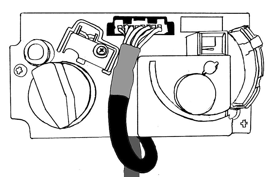 Servicing Instructions - Replacing Parts 11. Gas Valve 11.1 Remove the main burner and the main control assembly, see Sections 4 and 5. 11.2 Disconnect the inlet pipe, see Diagram 30 (A) and feed pipe from the gas valve only, see Diagram 30 (B).