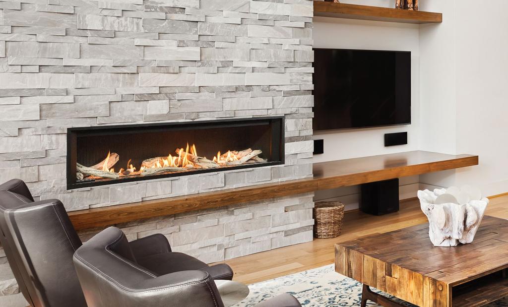 L2 and L3 Complementary additions to the popular Valor Linear family, the L2 and L3 fireplaces offer similar features in extended widths.