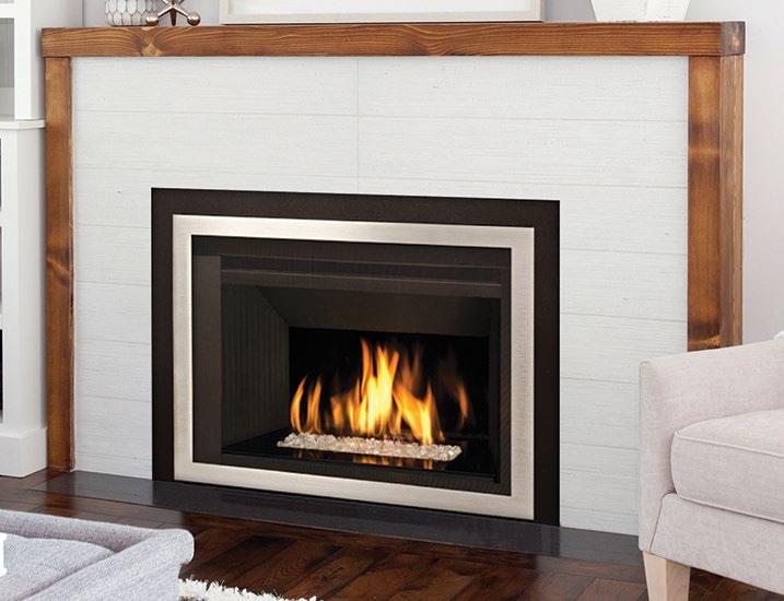 5 is the hassle-free alternative to your time consuming wood-burning or inefficient existing gas log insert.