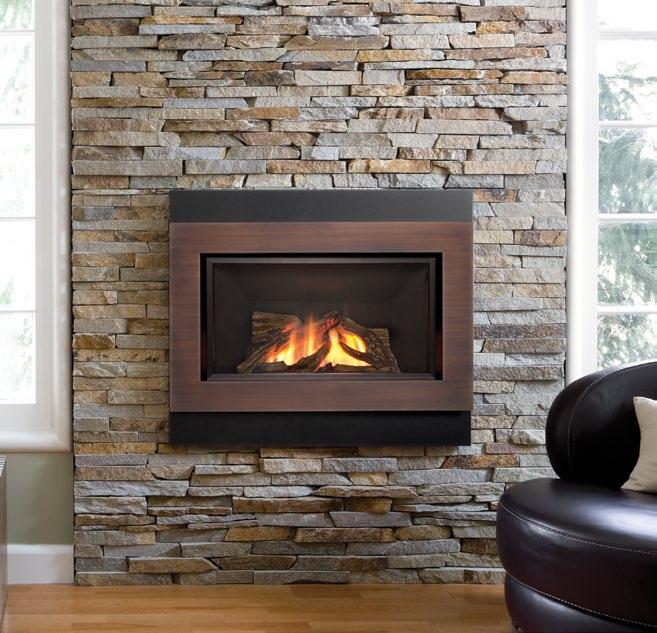 Clean fronts, quality casting and handcrafted ceramic fire beds all promote the core principle of Valor that quality matters.