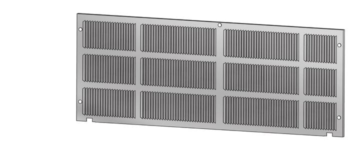 available Stamped Grille, Part Number 6070264 See pages 19-22 for exterior grille installation instructions