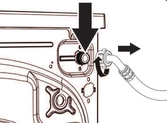 Electrical connection Technical specifications of your washing machine: 220-240 V ~ 50 Hz. A special grounding plug is attached to the power cord of your washing machine.