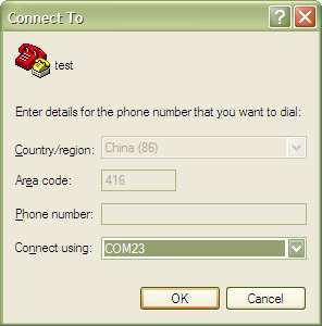appropriate name. 2. Select communication port.