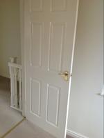 327660689131662 Doors & Hardware White hardwood door,