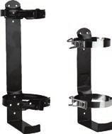 HEAVY & MEDIUM DUTY WALL AND VEHICLE BRACKETS The Heavy Duty brackets are constructed of all welded steel, ideal for use on larger mobile equipment or in areas that require a more secure mount.
