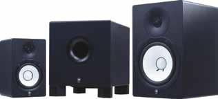 Both models are powered by 90W RMS Class 'D' power amps (per driver) to create up to 102dB peak SPL and offer acoustic tuning controls such as HF Driver adjust, Acoustic Space settings to reduce
