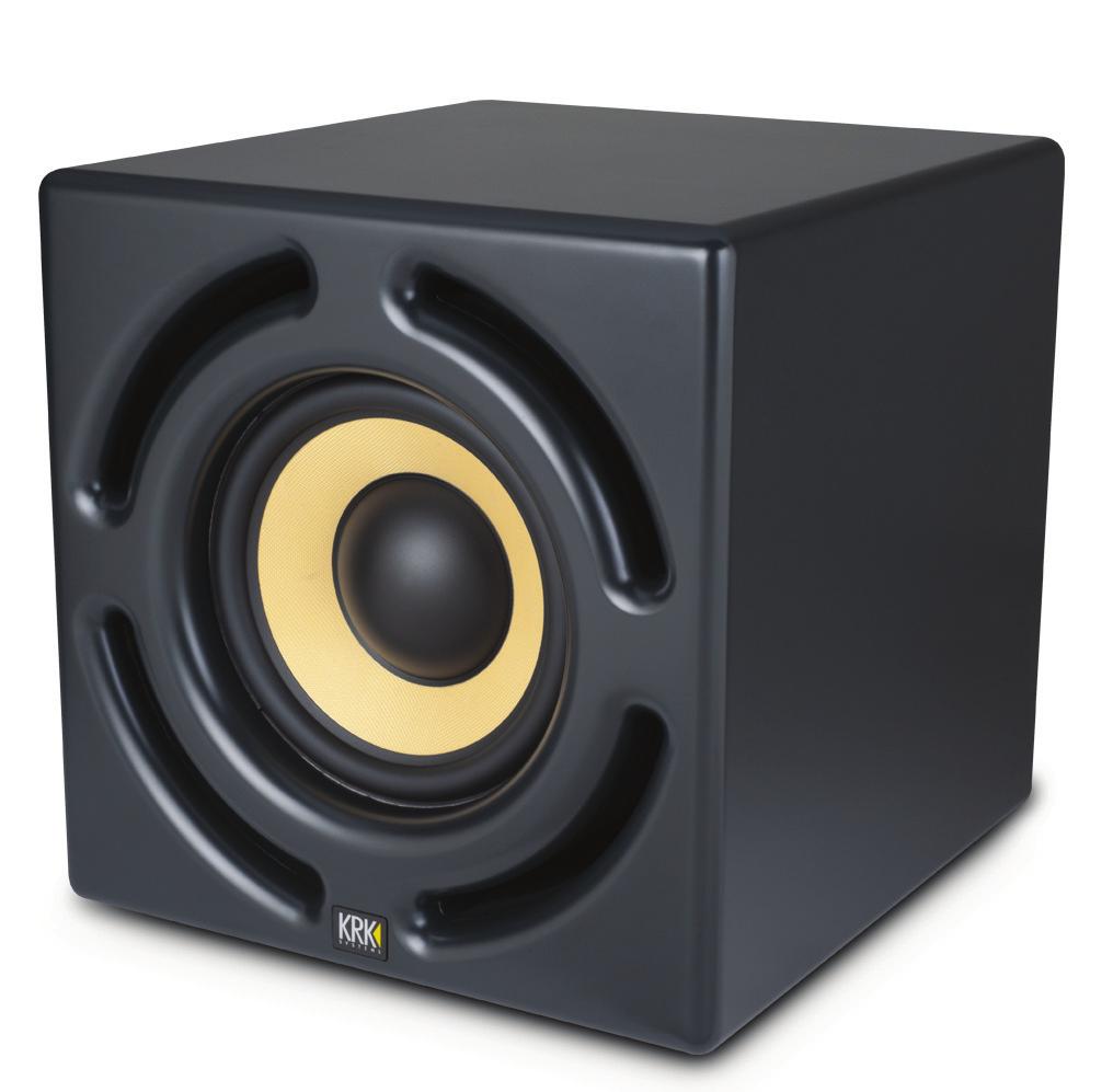 KRK12sHO Powered Subwoofer PRODUCT OVERVIEW The KRK12sHO powered subwoofer is the perfect High Output choice for professional studios, where ultra-accurate bass extension and maximum sound levels are