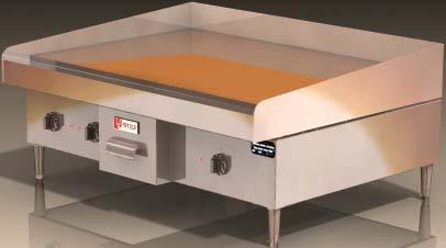 GRIDDLES GRIDDLES RAPID RECOVERY SERIES HEAVY DUTY GAS GRIDDLES The Vulcan Rapid Recovery Griddle offers quick service restaurant operators a cooking solution that delivers energy effi ciency and