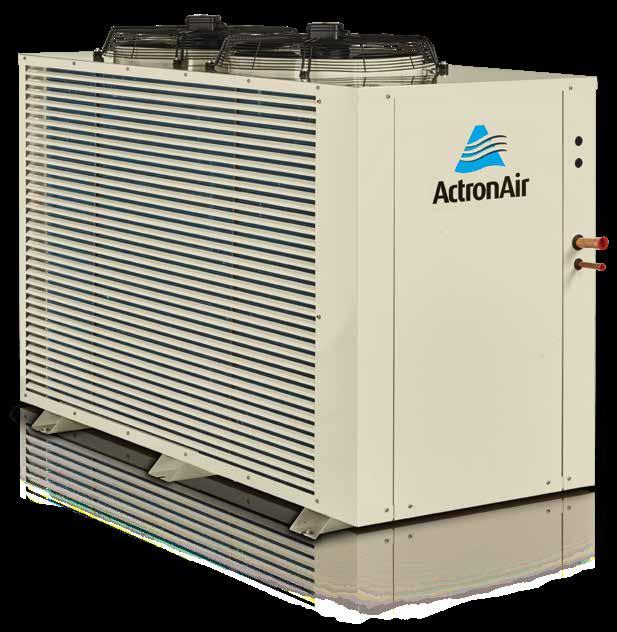 Better Features Smarter outside It all adds up Vertical discharge Filled with features The Commercial Ducted unit features a vertical, rather than horizontal, discharge of air.