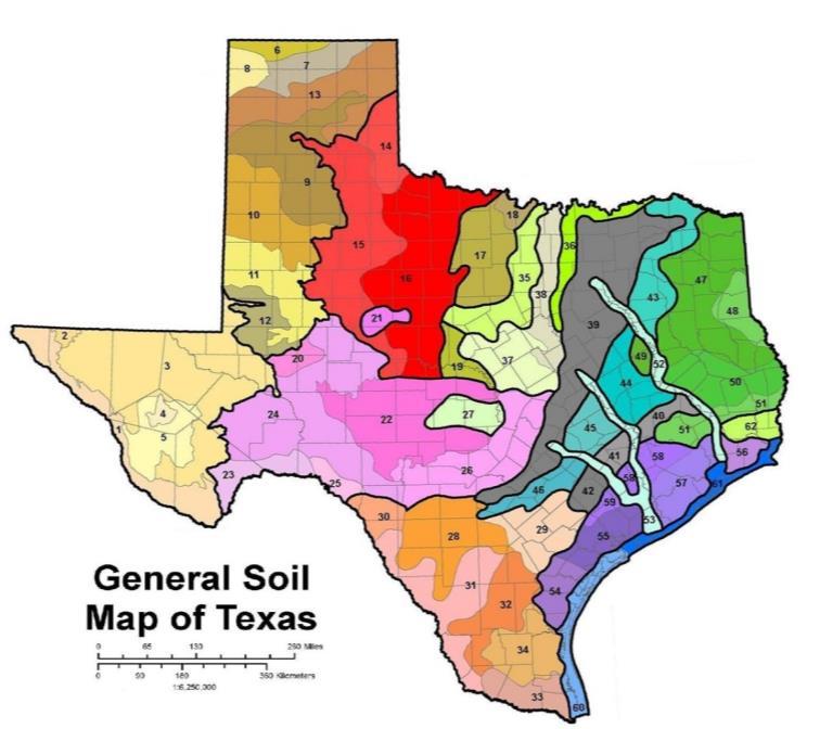 Soil Association Dominant adjacent soils within delineated map area (multi-county soil survey maps) Fairly uniform