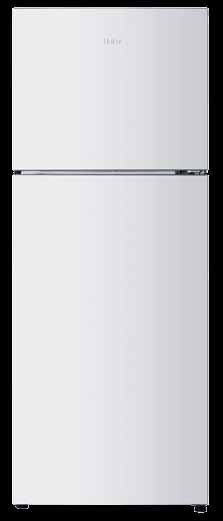HRF-224FW White n 222L Gross Capacity 153L Refrigerator 69L Freezer H 1420mm W 550mm D 657mm with handles n 2.