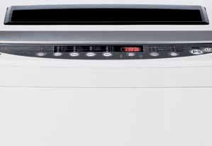 TOP LOAD WASHING MACHINES Combining good looks and functionality, Haier s range of