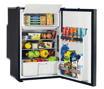 Product highlights Powerful refrigeration and freezing capacity even in great heat Very short cool-down, pre-freezing before the journey is no longer required Convincing