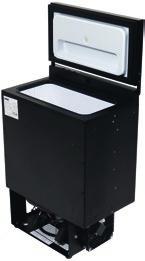 be mounted separatetly up to a distance of 1. Note: This drawer fridge is supplied with a 3-sided flush stainless steel mounting frame as standard.