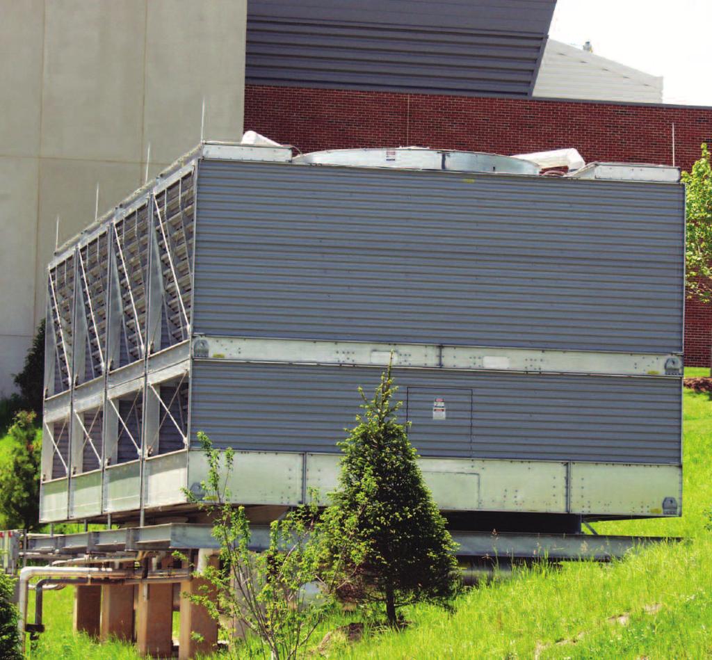 Part One How to Maintain a TOWER of POWER Don t let out of site, out of mind prevent you from keeping cooling towers running efficiently BY GLENN A.