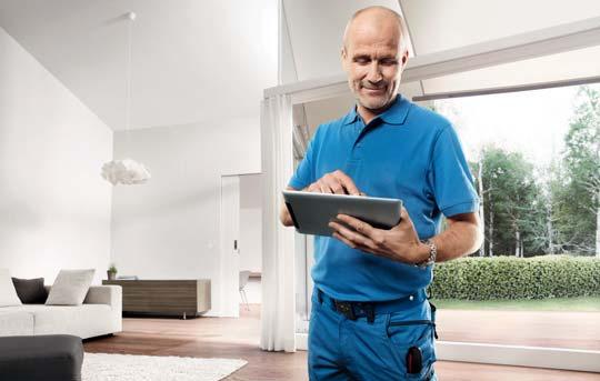 All off As easy as shifting your armchair Easy set-up Intuitive operation. The ABB-free@home app is easy to understand.