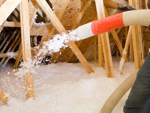Insulation materials GLASS FIBRE Glass fibre (glass wool/batts) contains recycled glass and comes in a roll ready to run out in a roof space, or cut into segments for fitting between the framing