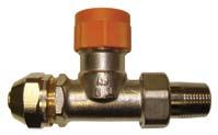 5 101 30 66 Straight pattern thermostatic valve 1/2" PEX by 1/2" NPT 169 66 14 Straight pattern lockshield balancing valve